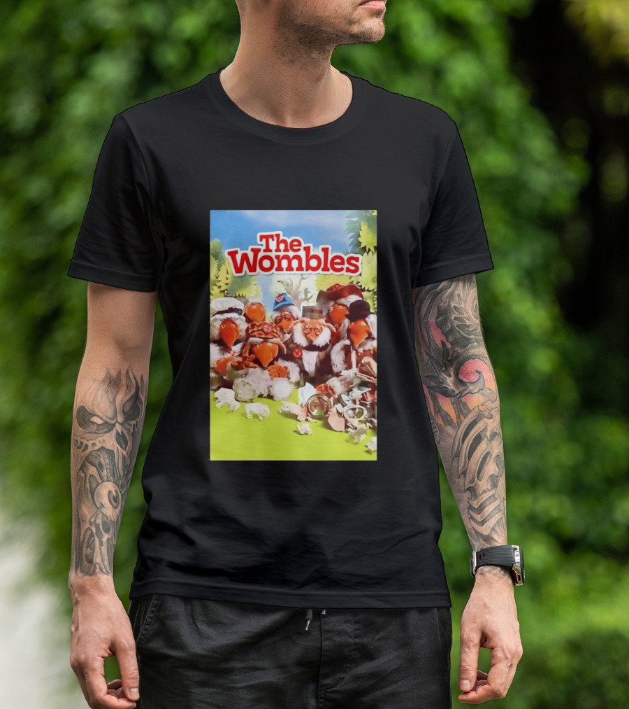 The Wombles Cartoon Characters Cleanup Adventure T-Shirt