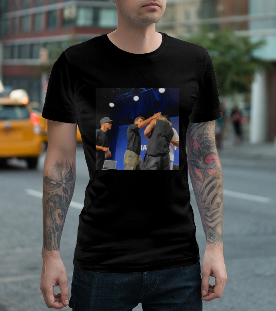 Tom Brady Slapped Logan Paul Stage Moment T-Shirt