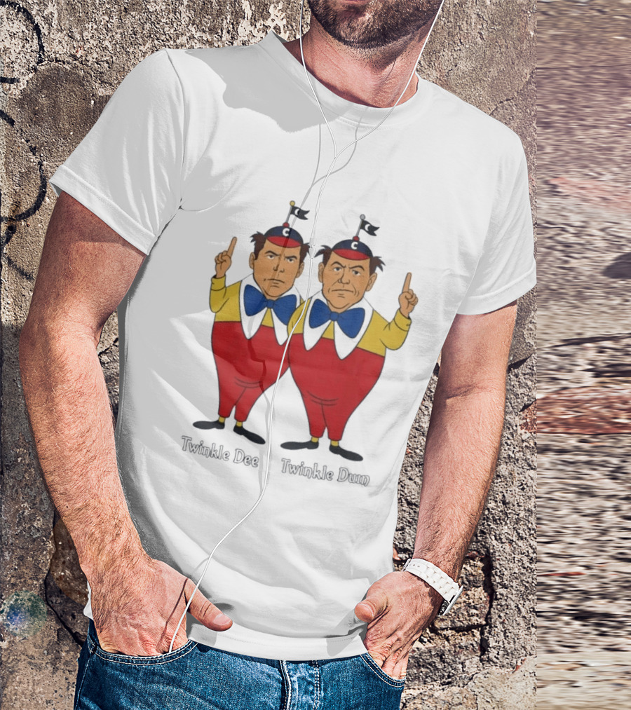 Twinkle Dee Twinkle Dum Characters In Colorful Outfits T-Shirt