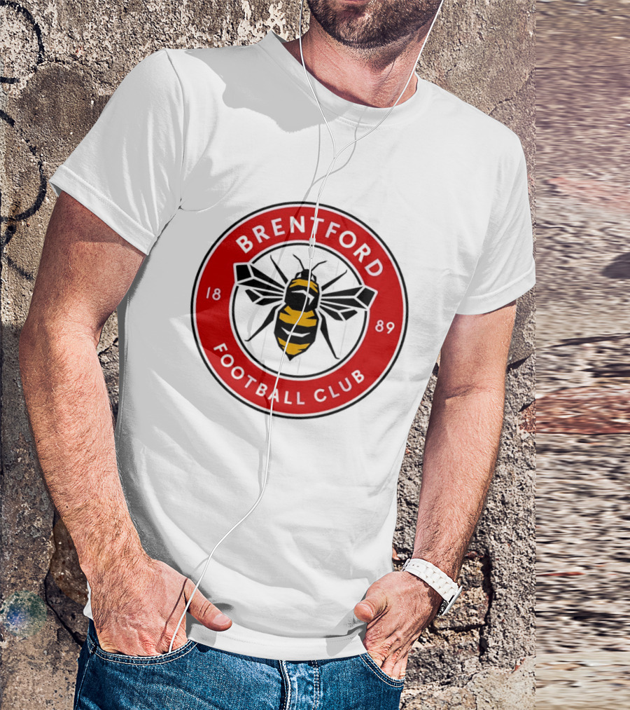 Brentford Football Club 1889 Premier League Bee T-Shirt