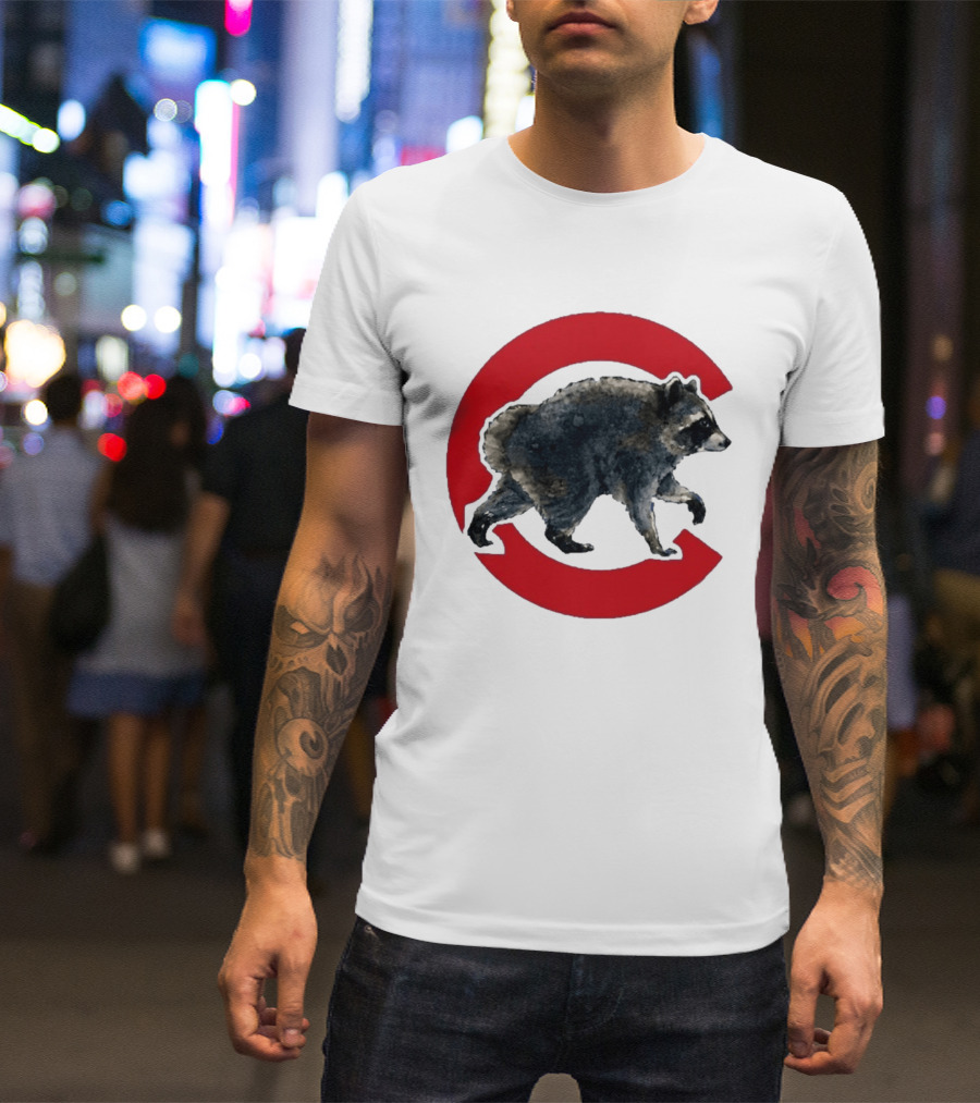 Cubs C Raccoon Jimothy T-Shirt