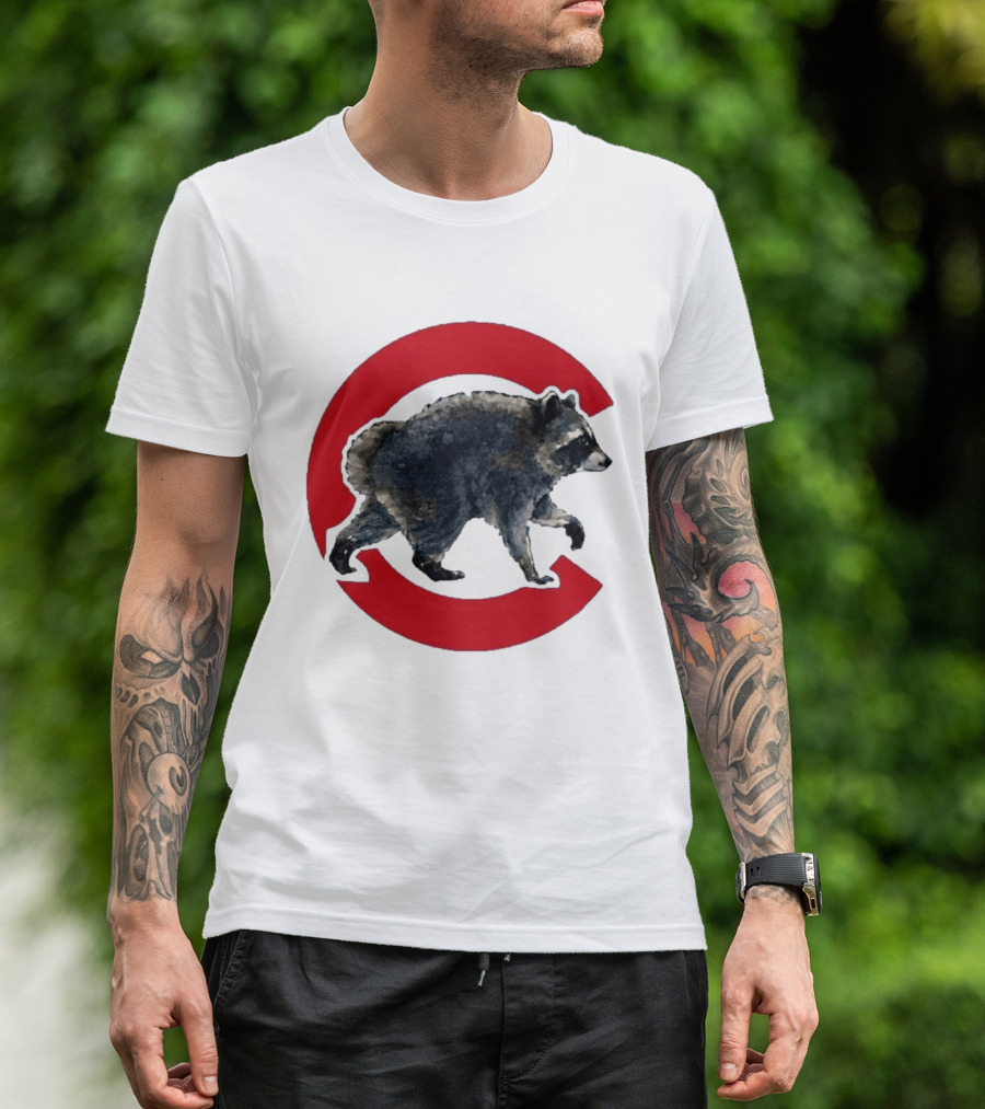 Cubs C Raccoon Jimothy T-Shirt