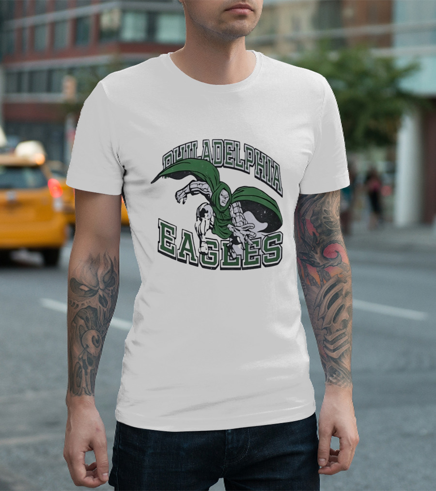 Philadelphia Eagles Doctor Doom Football Fan T-Shirt