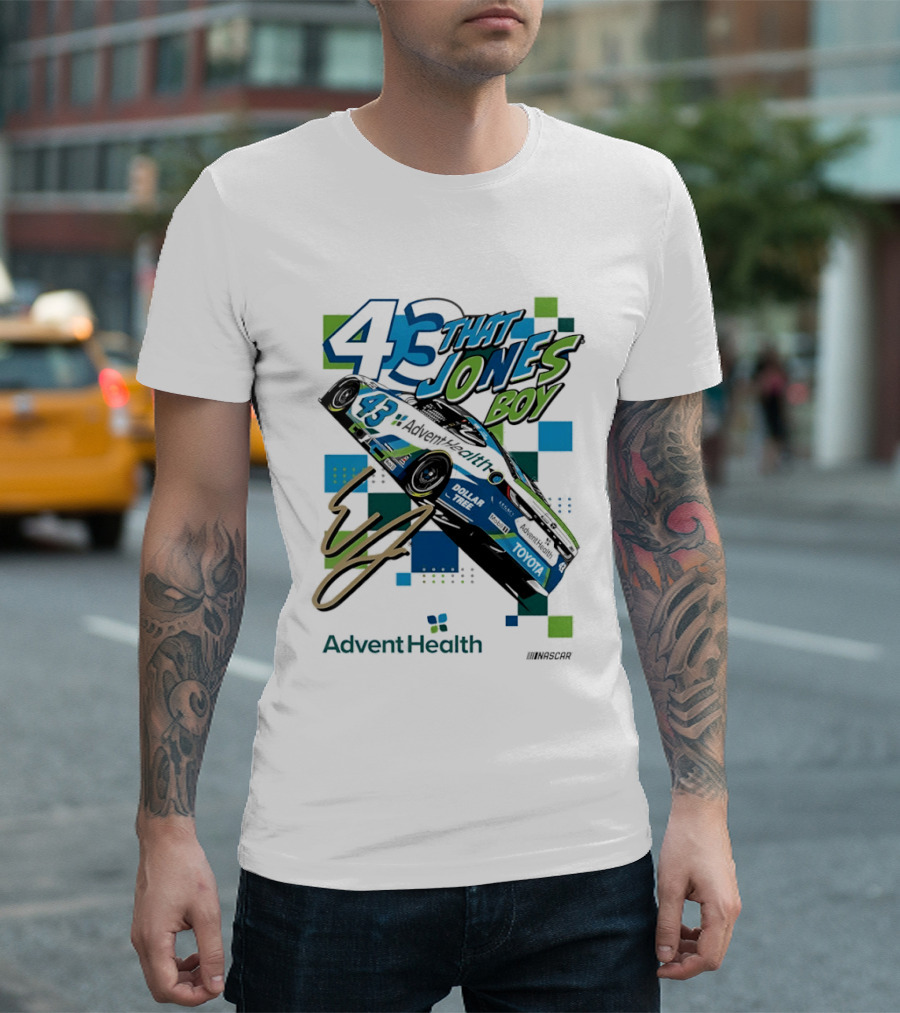 43 That Jones Boy Erik Jones Toyota NASCAR AdventHealth T-Shirt