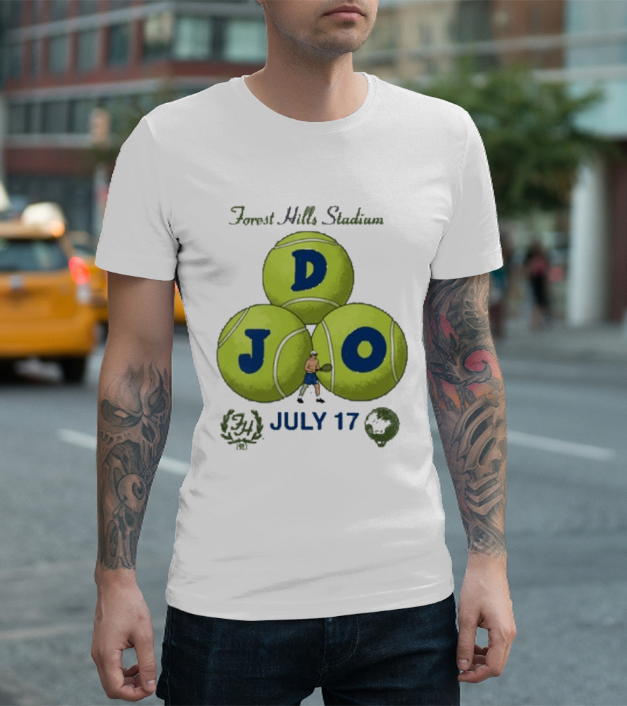 Forest Hills Stadium July 17 Tennis Event T-Shirt