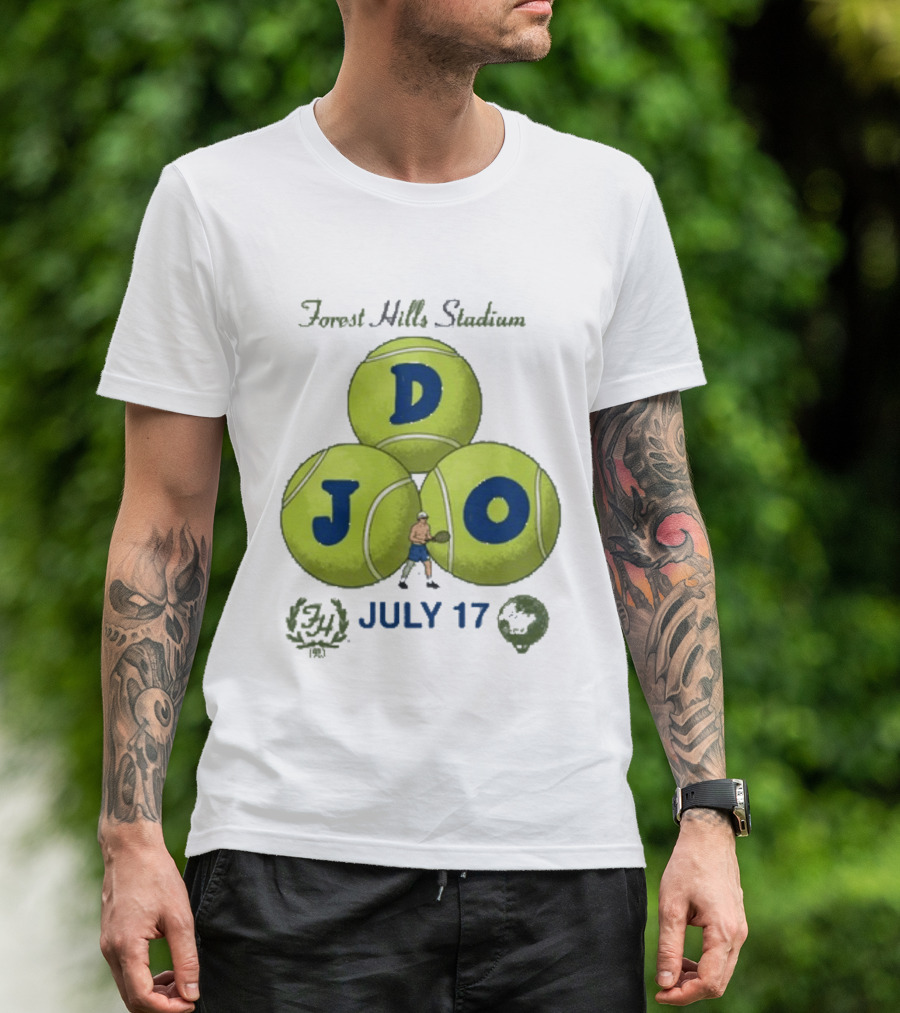 Forest Hills Stadium July 17 Tennis Event T-Shirt