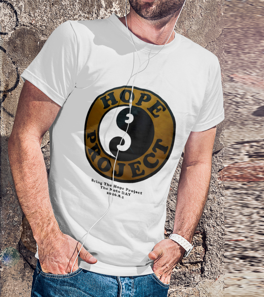 Hope Project Yin Yang Bring The Noto Day 202681 Charity T-Shirt
