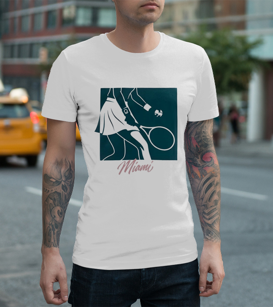 Miami Tennis Player T-Shirt