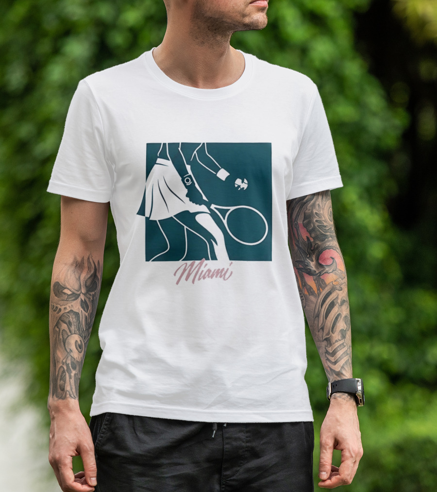 Miami Tennis Player T-Shirt