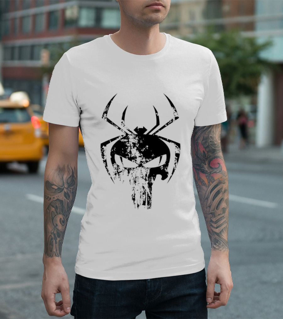 Punisher Spider Logo Marvel Frank Castle T-Shirt