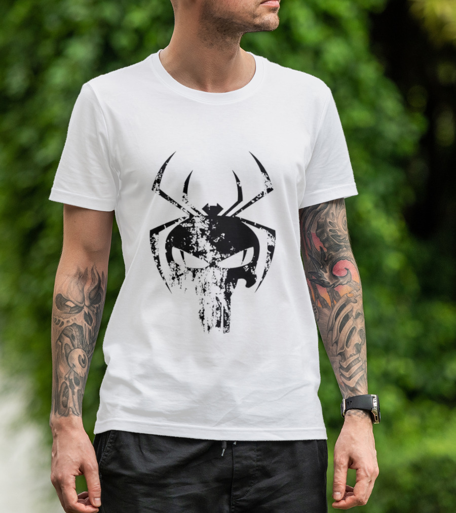 Punisher Spider Logo Marvel Frank Castle T-Shirt
