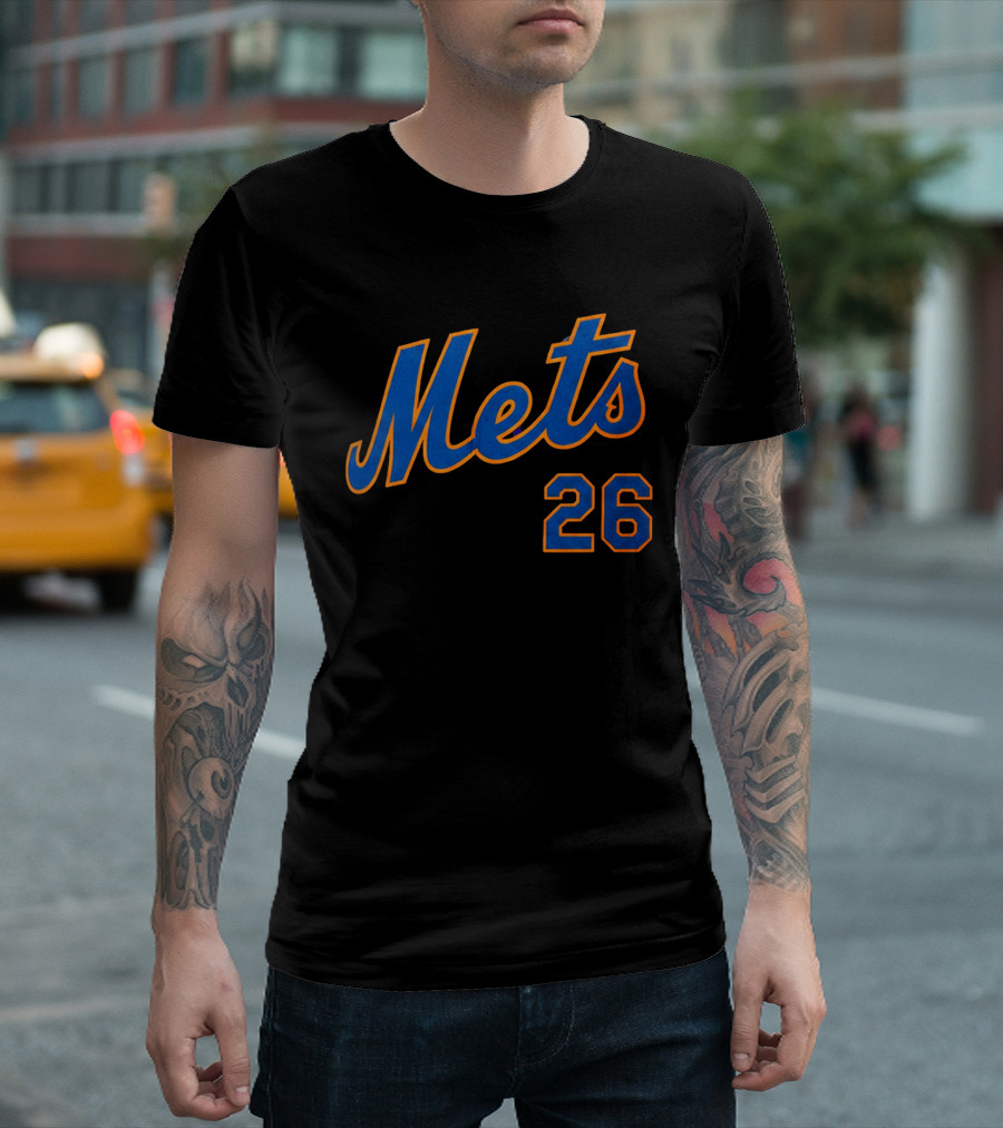 Mets 2026 KPop Demon Hunters Jersey Promo Event T-Shirt