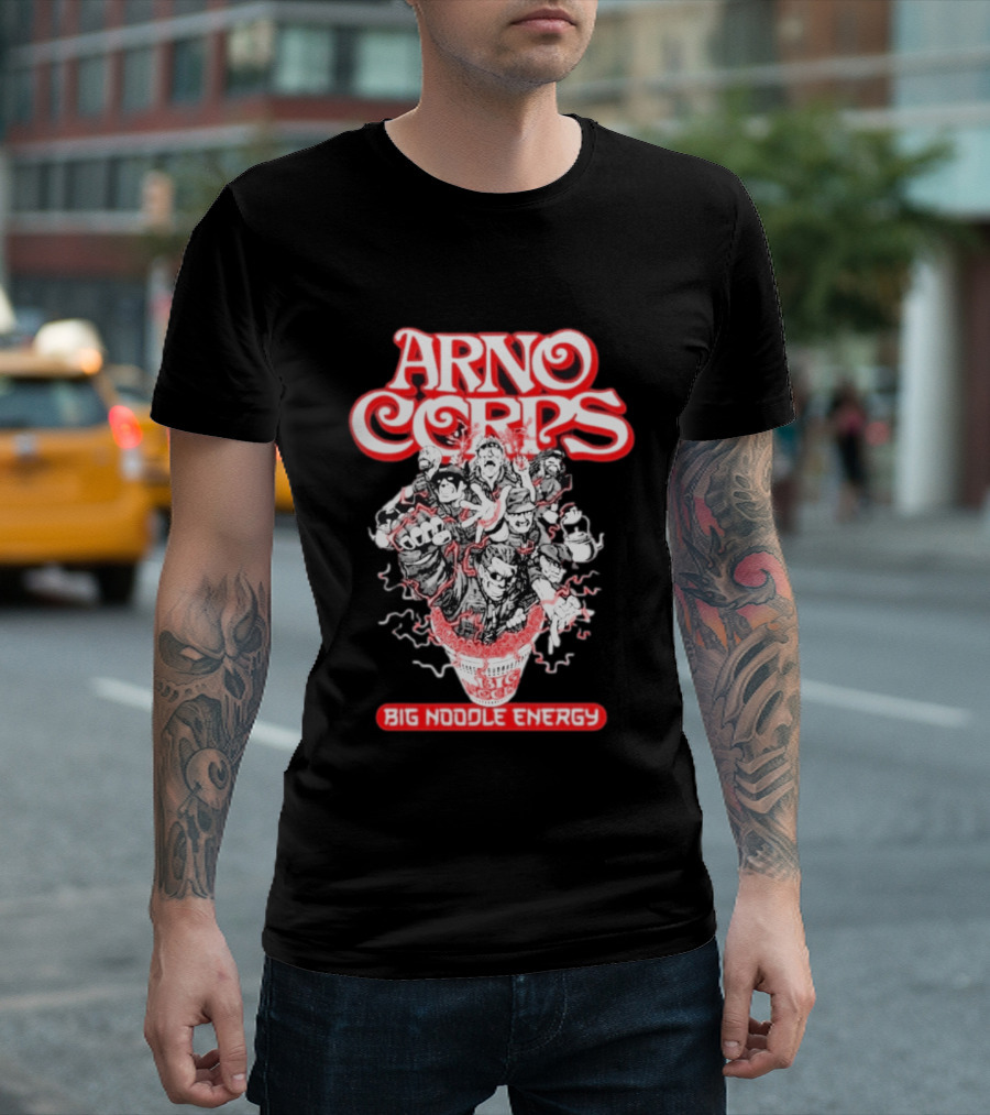 ArnoCorps Big Noodle Energy Alinamin Bui Cup T-Shirt