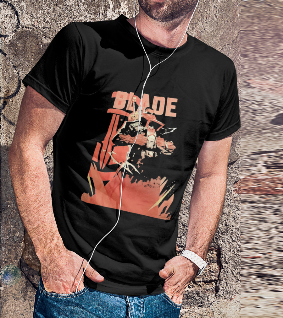Blade Marvel Comic Vampire Hunter T-Shirt
