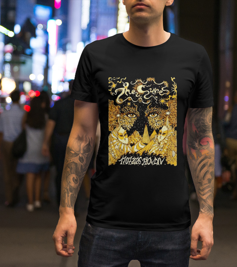 The Cure 17 July 2026 Plovdiv Concert Live Music Event T-Shirt