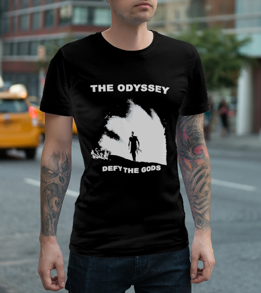 The Odyssey Defy The Gods Mythology Journey T-Shirt