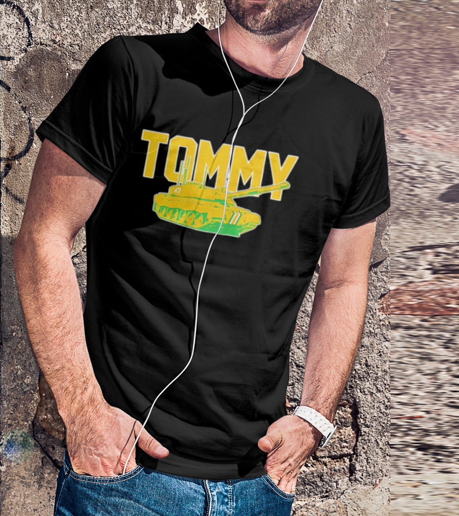 Tommy Tank 47 Athletics Baseball T-Shirt