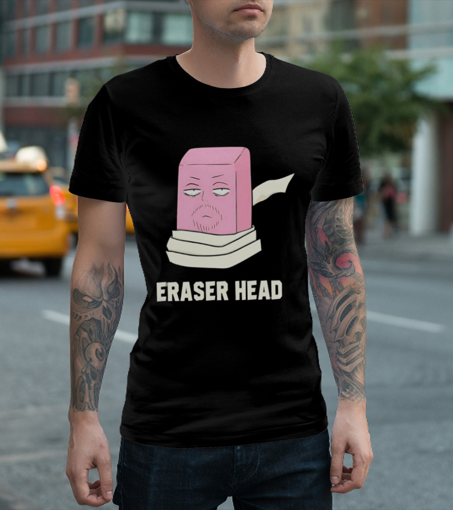 Eraser Head Shota Aizawa My Hero Academia Pink Eraser T-Shirt