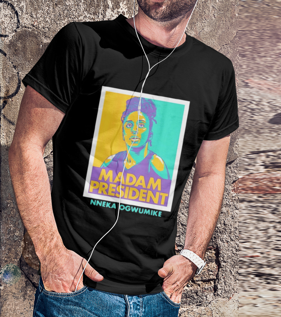 Nneka Ogwumike Madam President Los Angeles Sparks Heroic T-Shirt