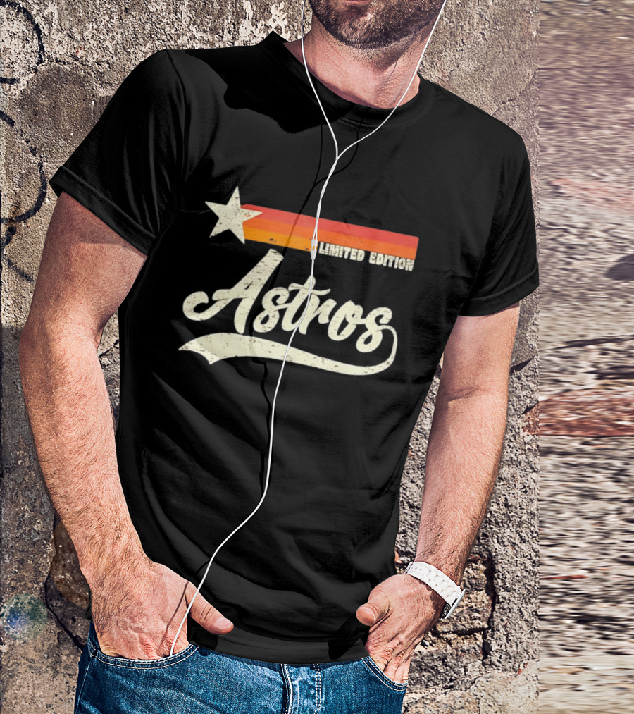Houston Astros Retro Star Limited Edition T-Shirt