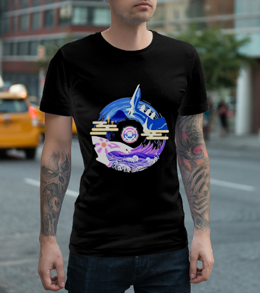 Pokémon GO Tour Sinnoh Los Angeles Kyogre And Groudon Circle T-Shirt
