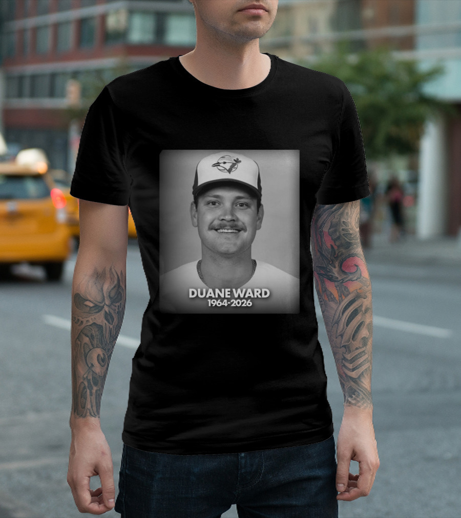 Duane Ward 1964 2026 Blue Jays Memoriam T-Shirt