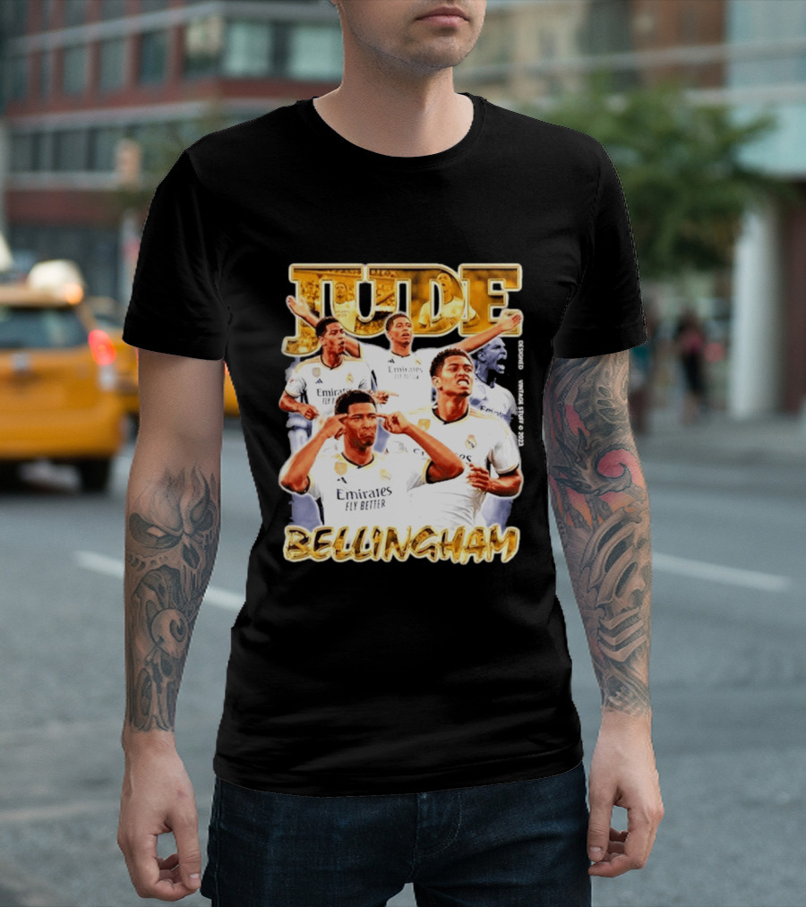 Jude Bellingham Real Madrid Emirates Fly Better T-Shirt