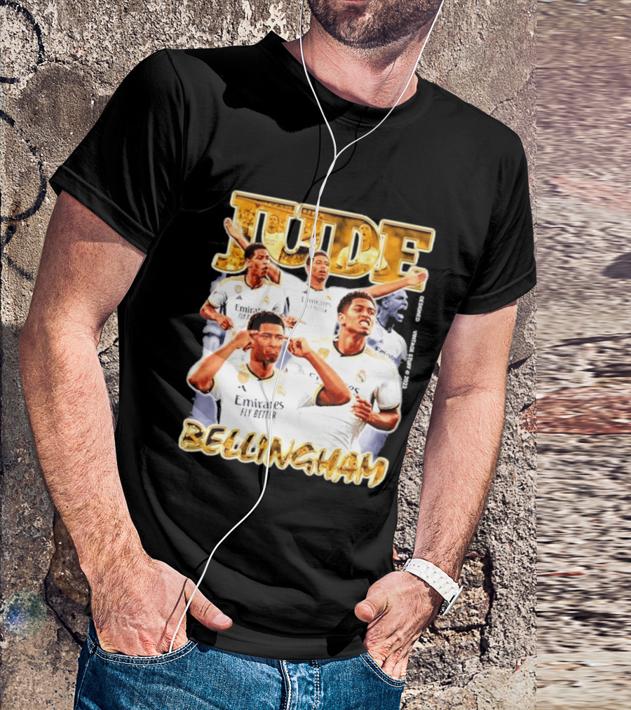 Jude Bellingham Real Madrid Emirates Fly Better T-Shirt