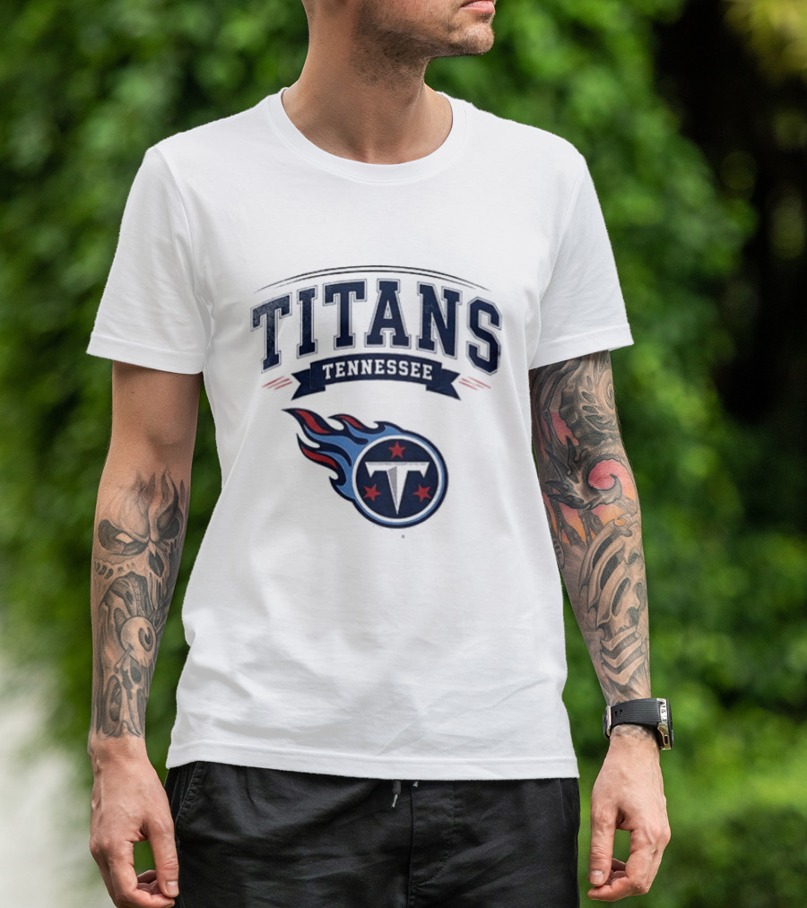 Tennessee Titans Ghostface Football Running T-Shirt