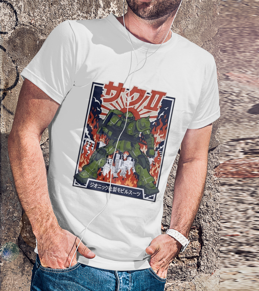 The Green Grunt MS 06 Zaku II T-Shirt