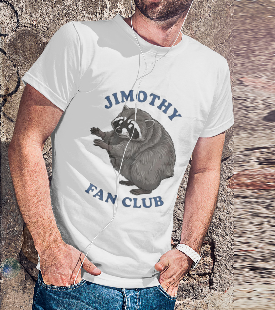 Jimothy Raccoon Fan Club T-Shirt