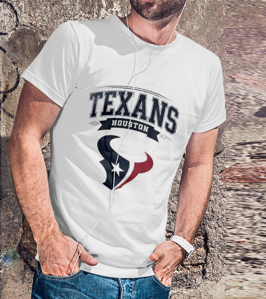 Houston Texans Ghostface Running Football T-Shirt