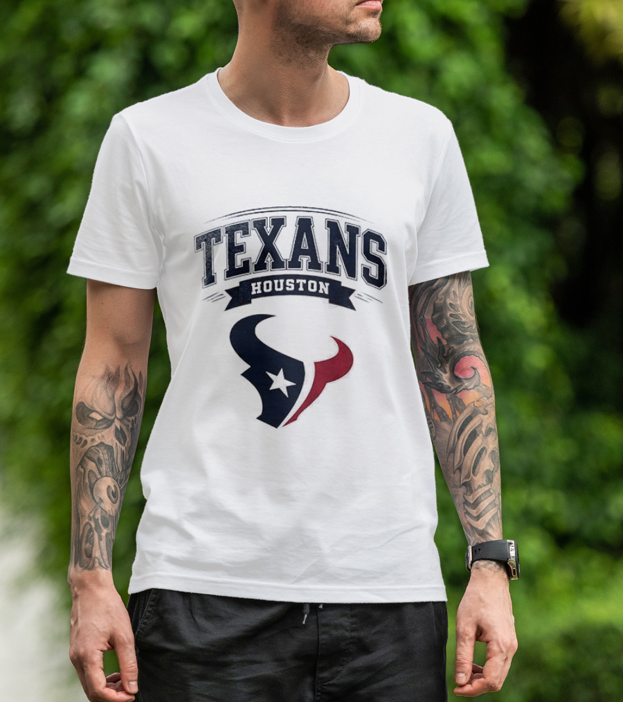 Houston Texans Ghostface Running Football T-Shirt