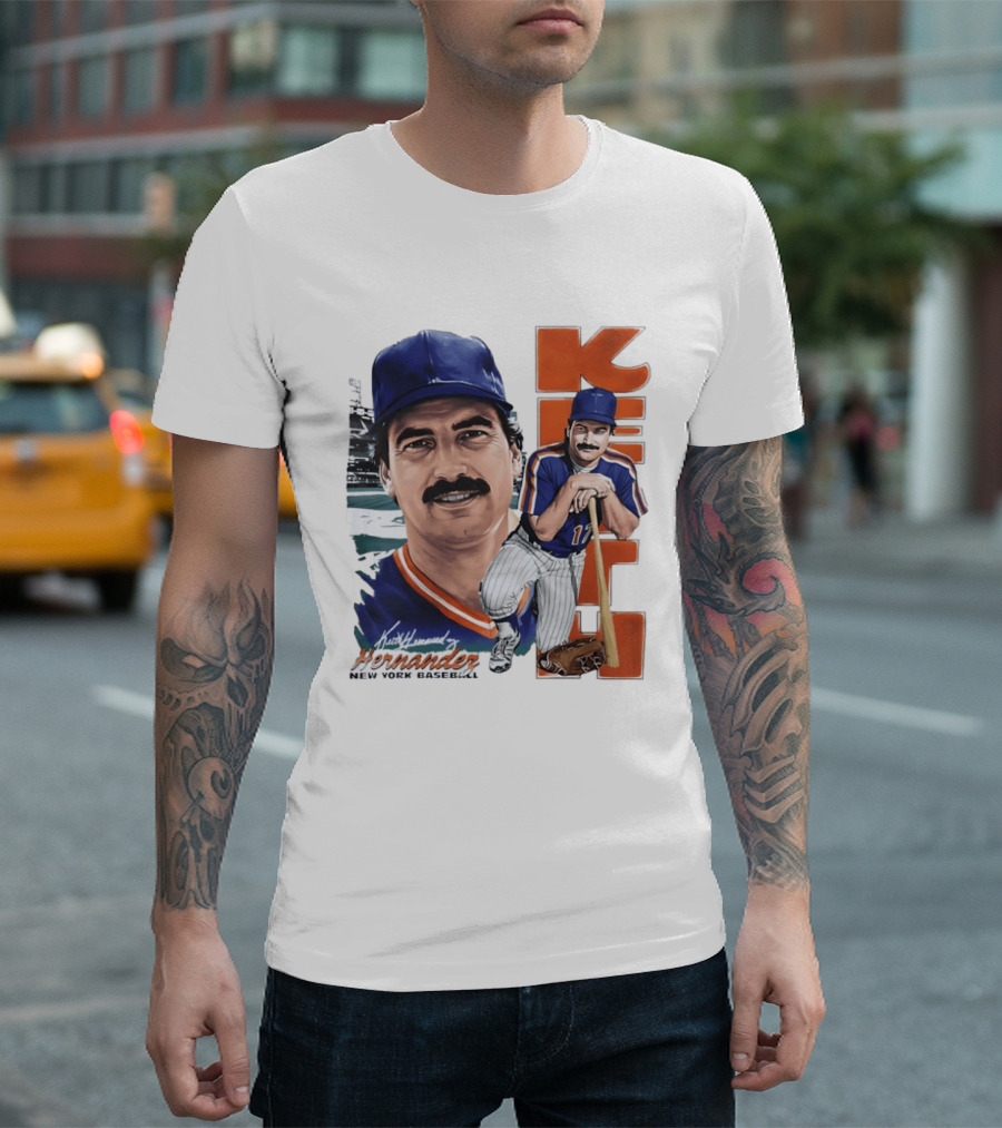 Keith Hernandez New York Baseball Mets KEITH T-Shirt