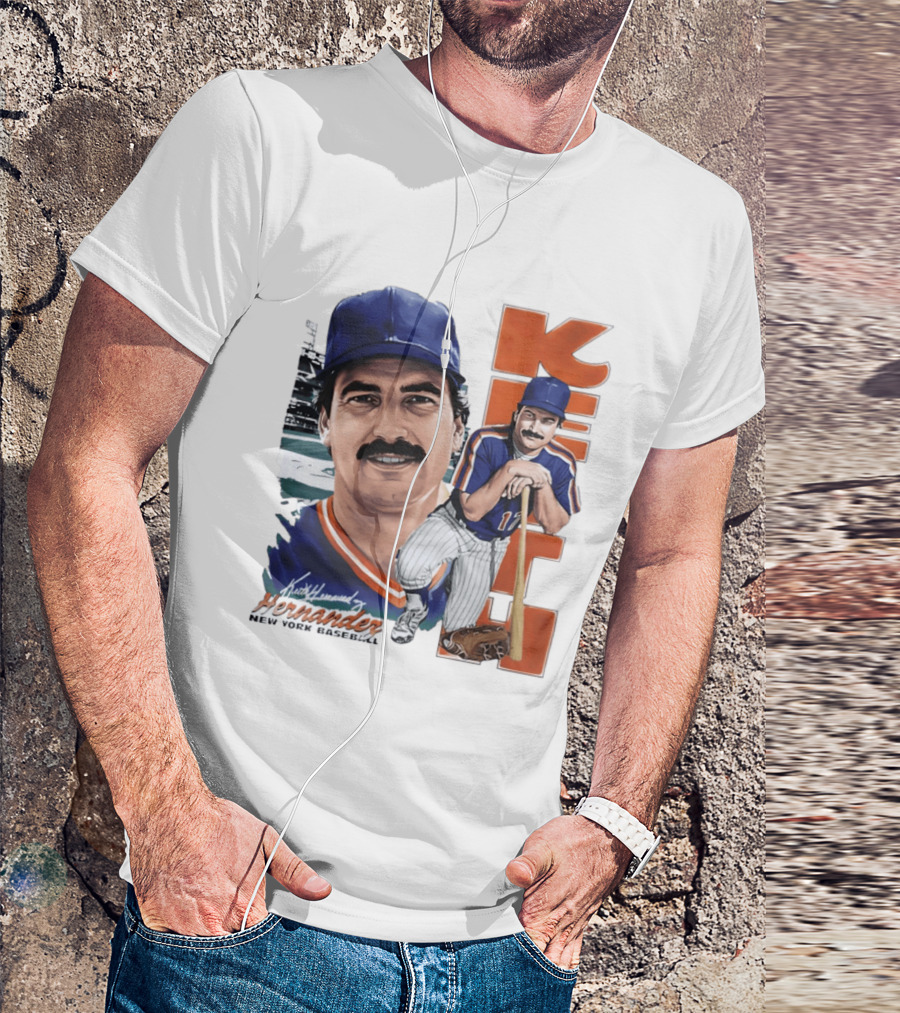 Keith Hernandez New York Baseball Mets KEITH T-Shirt