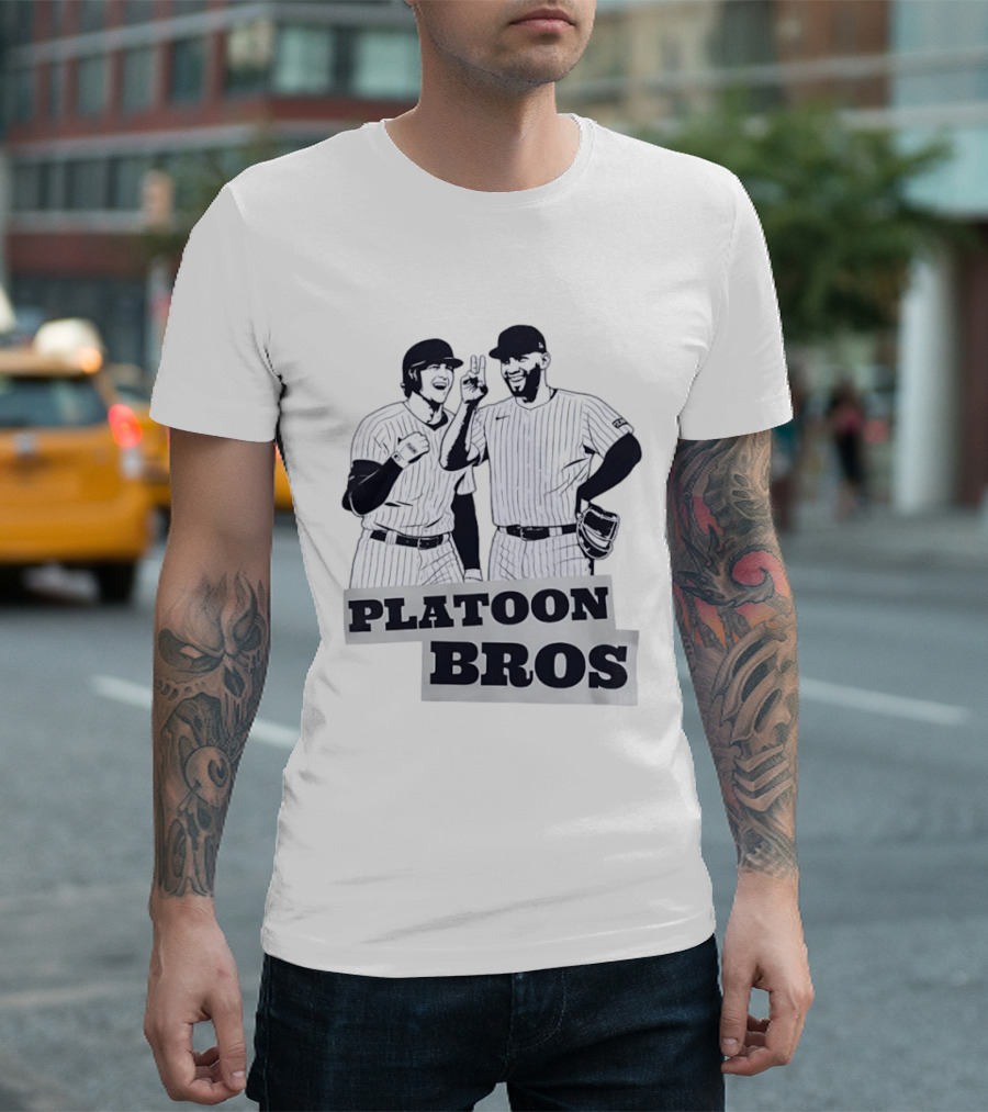 Platoon Bros MLB Baseball Players Iconic Duo T-Shirt