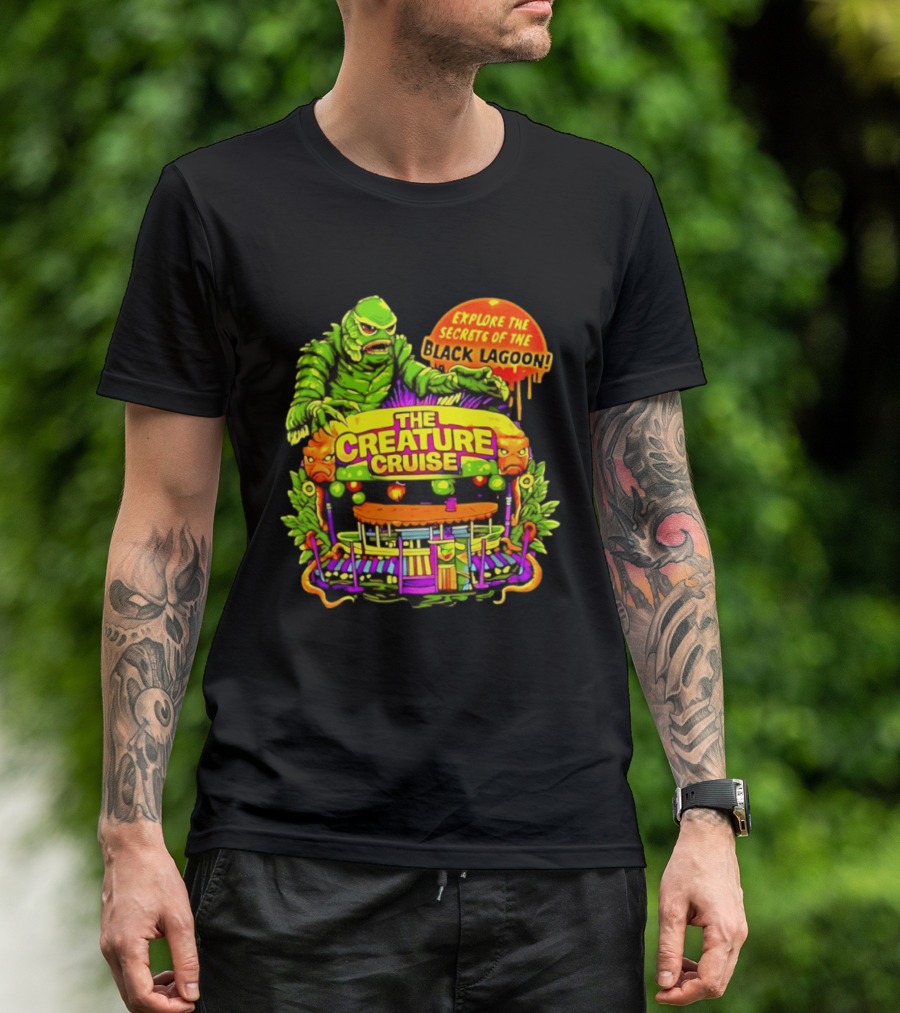 Explore The Secrets Of The Black Lagoon The Creature Cruise Adventure T-Shirt