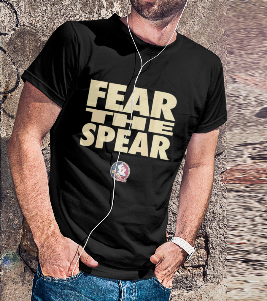 Florida State Seminoles Fear The Spear 2026 Featured Bold Text With Iconic Team T-Shirt