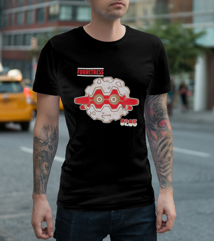 Forretress 205 Pokémon Pokedex T-Shirt