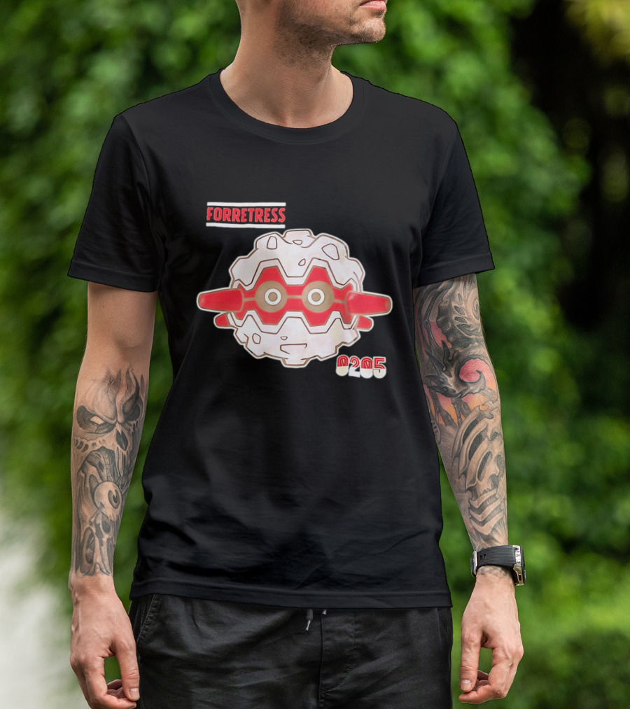 Forretress 205 Pokémon Pokedex T-Shirt