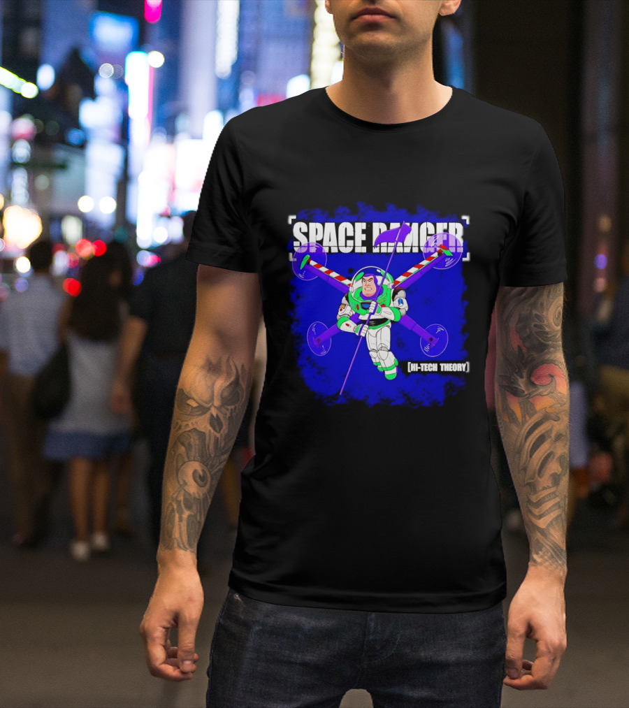 Space Ranger Hi Tech Theory Buzz Lightyear Toy Story T-Shirt