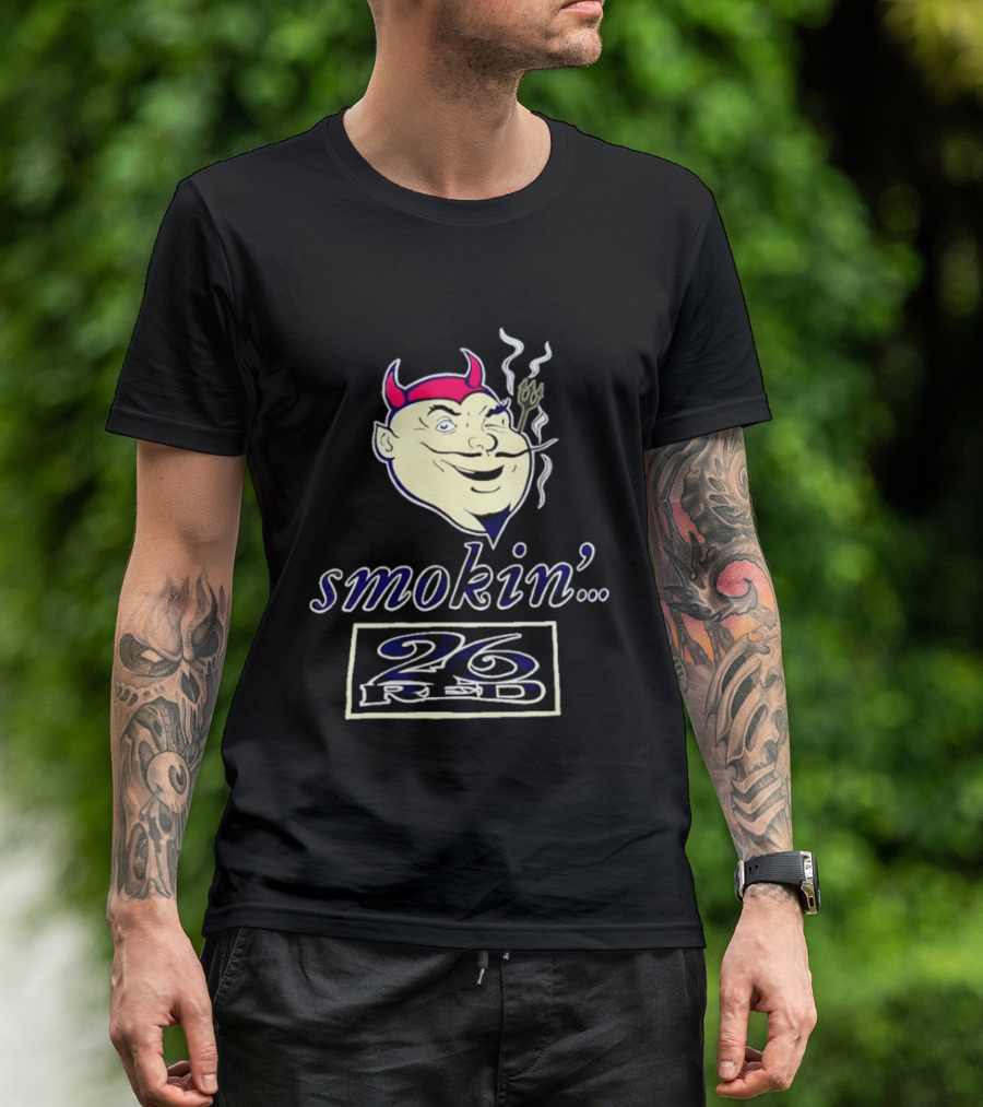 Devil Smokin' 26 Red T-Shirt