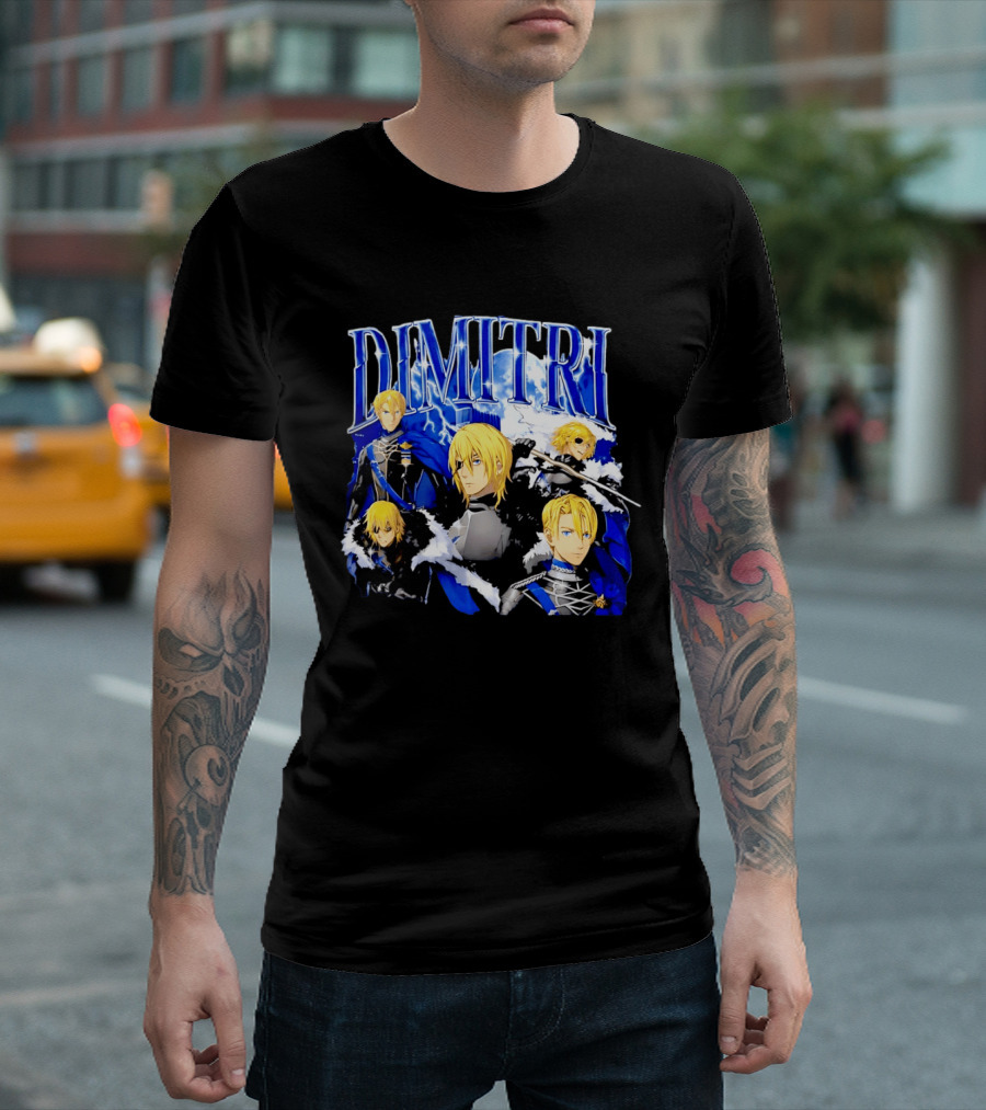 Dimitri Fire Emblem Three Houses Character Compilation T-Shirt