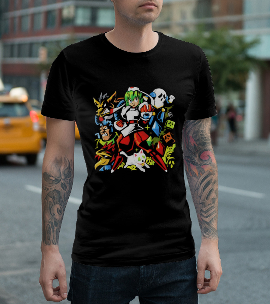 Marina Mischief Makers N64 Retro Game Characters T-Shirt
