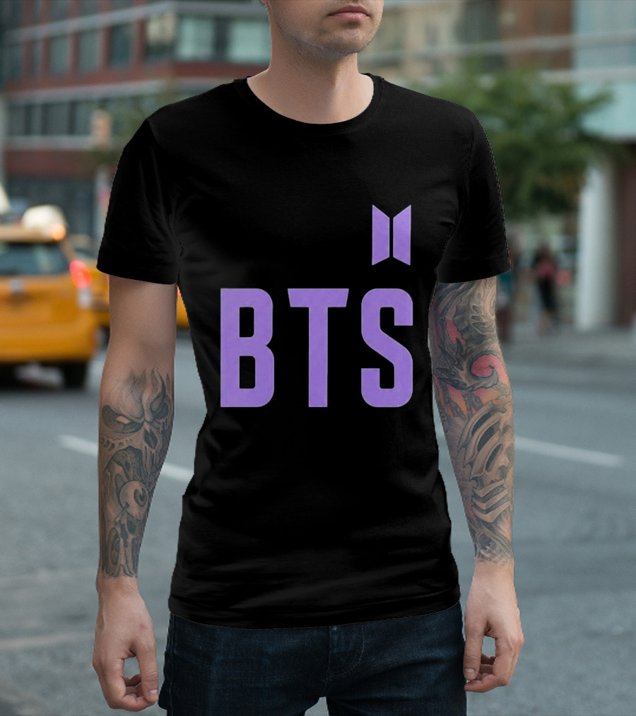 Ronaldinho BTS Iconic Collaboration Purple T-Shirt