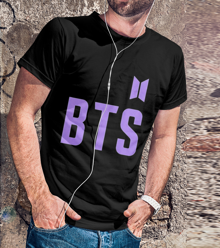 Ronaldinho BTS Iconic Collaboration Purple T-Shirt
