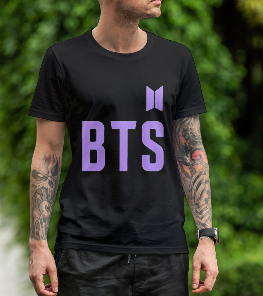 Ronaldinho BTS Iconic Collaboration Purple T-Shirt