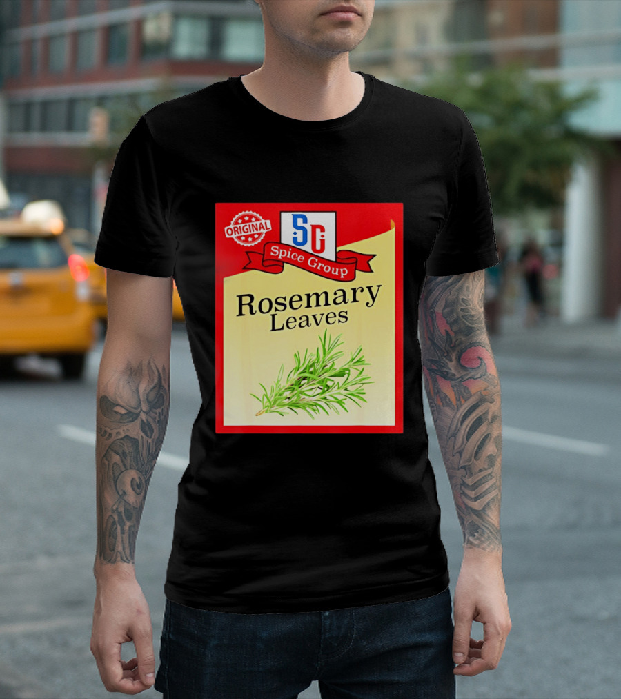 Original SG Spice Group Rosemary Leaves T-Shirt