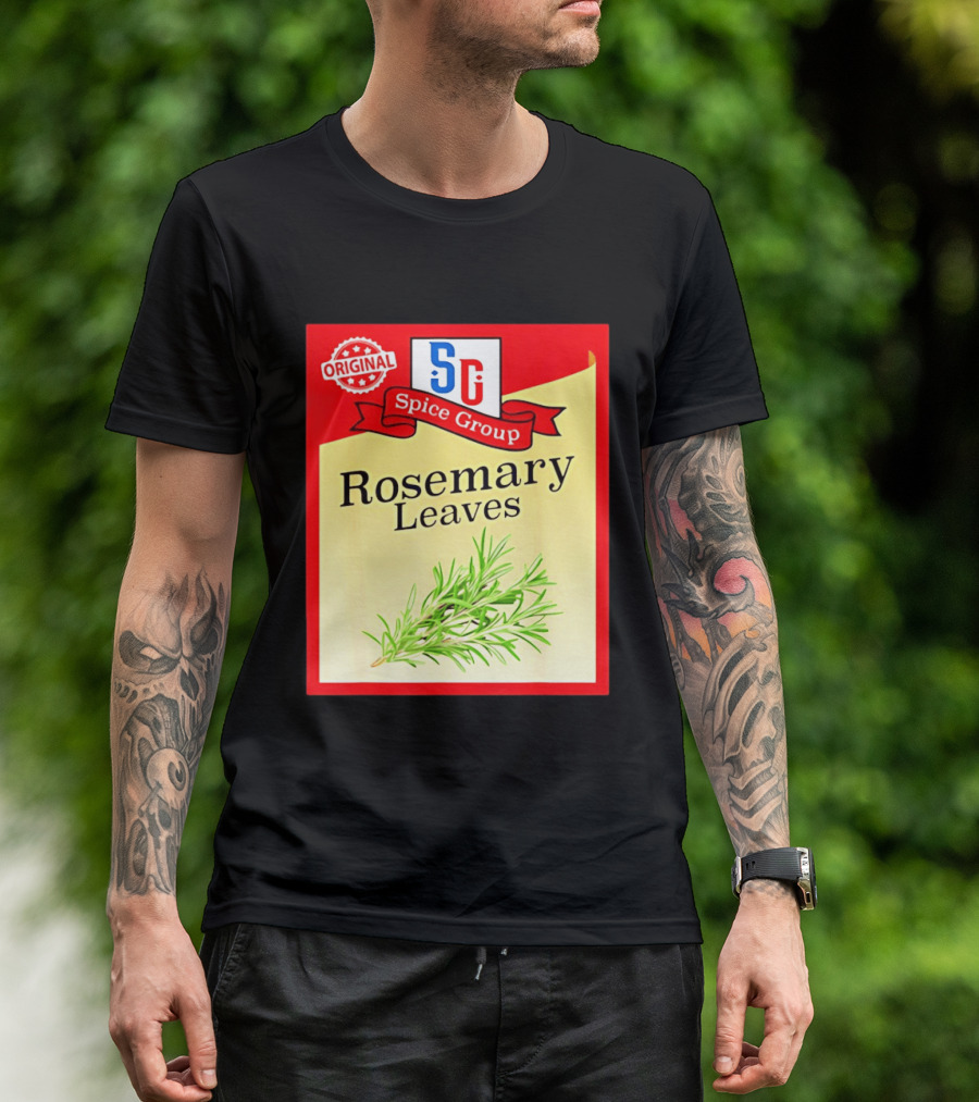 Original SG Spice Group Rosemary Leaves T-Shirt
