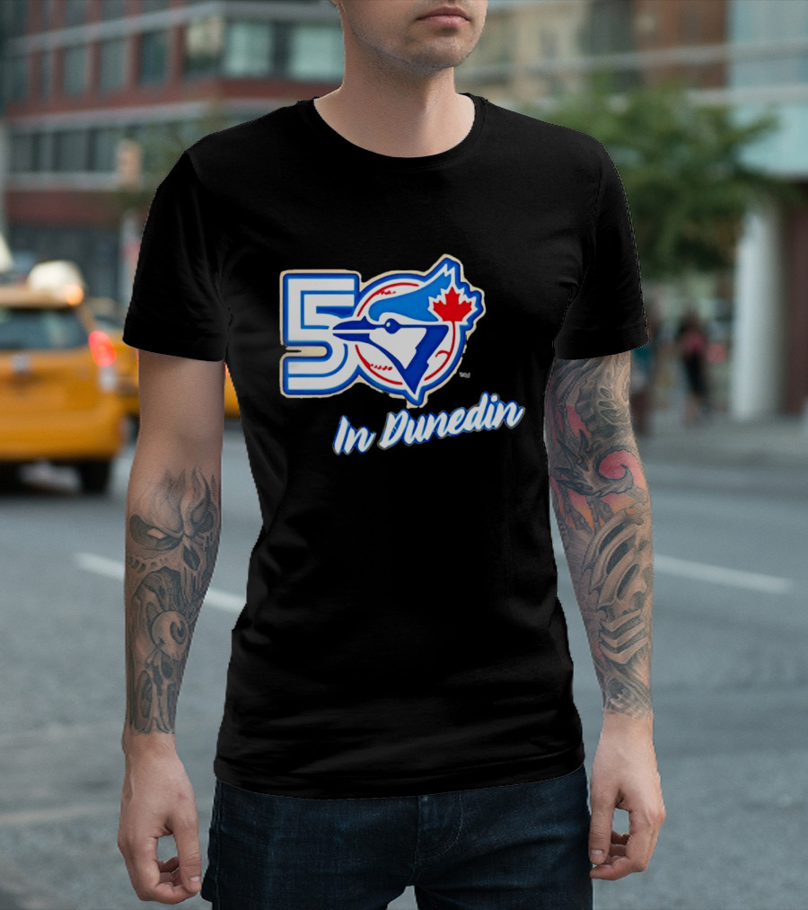 Toronto Blue Jays 50 Years In Dunedin MLB Anniversary Celebration T-Shirt